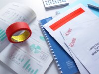 Scotch FT500013055 Biztonsági ragasztószalag 35mm x 33m - Piros