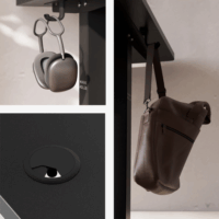 Mark Adler Leader 7.3 Elektromosan állítható Gamer asztal 140 x 70 x 72-118cm - Fekete