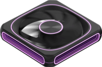 Formula Cooler Air Fusion 1 BK PWM 120mm Rendszerhűtő ventilátor - Fekete