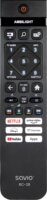 Savio RC-26 Philips univerzális távirányító - Fekete