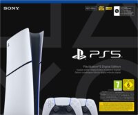 Sony Playstation 5 Slim Digital Edition 825 GB Játékkonzol - Fehér