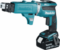 Makita DFS452TJX2 Akkumulátoros Csavarbehajtó készlet 2 x 5Ah Akku + Töltő + Koffer + Adapter