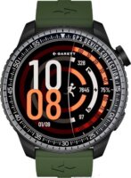Garett Férfi Compass GPS Férfi Okosóra 52 mm Fehér ajándék szíjjal - Fekete