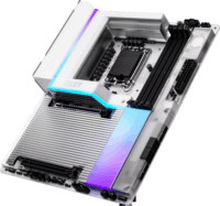 NZXT N9 Z890 WiFi7 DDR5 Intel Z890 ATX Alaplap - Fehér