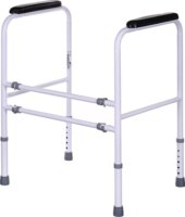 ActionMed P100AM Állítható magasságú Fürdőszobai Kapaszkodó keret - Fehér