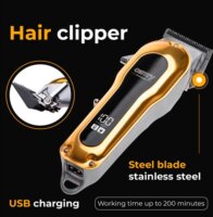 Camry CR 2844 Vezeték Nélküli Akkus Hajvágó - Arany / Fekete