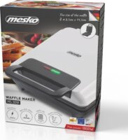Mesko MS 3091 Gofrisütő 1800W - Fehér