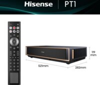 Hisense PT1 4K UHD 2500 Lumen 3D Projektor - Fekete