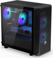 ENDORFY Signum M30 ARGB Mini torony számítógépház + 3db 120mm ventilátor - Fekete