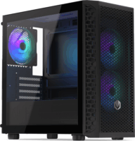 ENDORFY Signum M30 ARGB Mini torony számítógépház + 3db 120mm ventilátor - Fekete