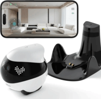 Enabot EBO Air 2 2K Okos Kisállat Figyelő kamera robot - Fehér