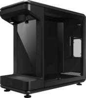 Cooler Master MasterFrame 360 Stage LCD Midi torony Számítógépház - Fekete