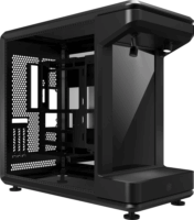 Cooler Master MasterFrame 360 Stage LCD Midi torony Számítógépház - Fekete