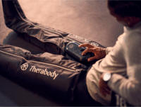 Therabody JB0004131-3A1L JetBoots Prime Akkus Kompressziós Lábmasszírozó - Fekete