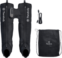 Therabody JB0004131-3A1L JetBoots Prime Akkus Kompressziós Lábmasszírozó - Fekete