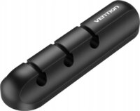 Vention KBTB0-2 Öntapadós 3 kábeles kábelrendező - Fekete (2db/csomag)