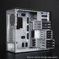 Chieftec BW-01B-OP Midi Torony Számítógépház + 1db 120mm ventilátor - Fekete