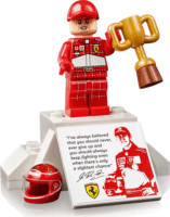 LEGO 11375 Icons - Ferrari F2004 és Michael Schumacher