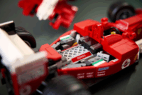 LEGO 11375 Icons - Ferrari F2004 és Michael Schumacher