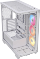 Corsair 3500X RS-R ARGB Midi Torony számítógépház + 3db 120mm ventilátor - Fehér