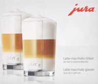 Jura 69000 220ml Latte-macchiato üveg pohár szett 2 darabos