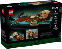 LEGO 21366 Ideas - Úszkáló vidrák