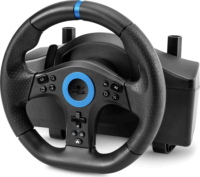 Spirit of Gamer RACE WHEEL PRO 5 Kormány és pedálok - Fekete (PC / PS4/5 / XBOX X/S/One)