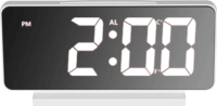 TOO DC-222-W Digitális Ébresztőóra - Fehér