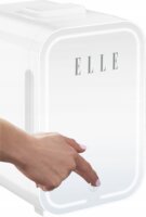 Elle Mini Travel Mini LED kozmetikai hűtő 8L LED tükörrel - Fehér