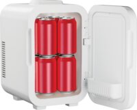 Elle Mini Travel Mini LED kozmetikai hűtő 8L LED tükörrel - Fehér