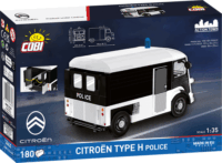 Cobi 24630 Citroen Type H Rendőrautó 180 darabos Műanyag makett 1:35