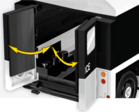 Cobi 24630 Citroen Type H Rendőrautó 180 darabos Műanyag makett 1:35