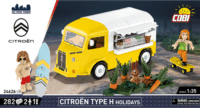 Cobi 24626 Citroen Type H Holidays Autó 2db figurával 282 darabos Építőjáték