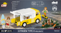 Cobi 24626 Citroen Type H Holidays Autó 2db figurával 282 darabos Építőjáték