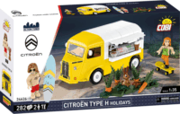 Cobi 24626 Citroen Type H Holidays Autó 2db figurával 282 darabos Építőjáték