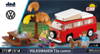 Cobi 24616 Volkswagen T2a Camper Lakóautó 2 figurával 272 darabos Építőjáték