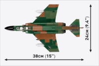 Cobi 2427 F-4C Phantom II Repülőgép 738 darabos Műanyag makett 1:48