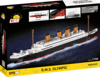 Cobi 1687 RMS Olympic Hajó 595 darabos Műanyag makett 1:700