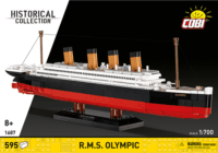 Cobi 1687 RMS Olympic Hajó 595 darabos Műanyag makett 1:700