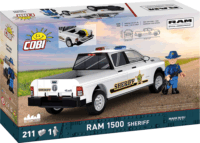 Cobi 24658 RAM 1500 Sheriff autó figurával 211 darabos Építőjáték