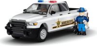 Cobi 24658 RAM 1500 Sheriff autó figurával 211 darabos Építőjáték