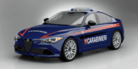 Cobi 24654 Giulia Quadrifoglio Carabinieri Autó 99 darabos műanyag makett 1:35