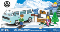 Cobi 24639 Volkswagen T3 Téli kaland 2 figurával 189 darabos építőjáták