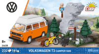 Cobi 24638 Volkswagen T3 Lakóautó figurával 232 darabos építőkészlet