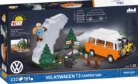 Cobi 24638 Volkswagen T3 Lakóautó figurával 232 darabos építőkészlet