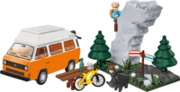 Cobi 24638 Volkswagen T3 Lakóautó figurával 232 darabos építőkészlet