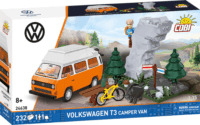 Cobi 24638 Volkswagen T3 Lakóautó figurával 232 darabos építőkészlet