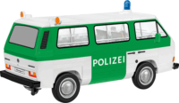 Cobi 24637 Volkswagen T3 rendőrautó 144 darabos műanyag makett 1:35