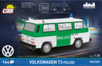 Cobi 24637 Volkswagen T3 rendőrautó 144 darabos műanyag makett 1:35