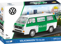 Cobi 24637 Volkswagen T3 rendőrautó 144 darabos műanyag makett 1:35